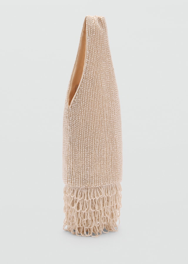 Mango Bestickte Handtasche mit Schmucksteinen Hotsell