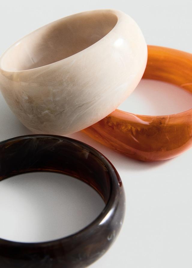 Mango 3er-Set mit kombinierten Armbändern Limitierter Zeitrabatt