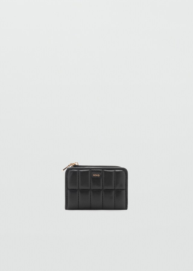 Mango Gesteppte Brieftasche mit Klappe Osterangebot