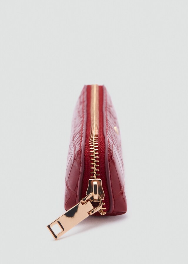 Mango Etui mit Krokoprägung und feinem Design Jubiläumsangebot