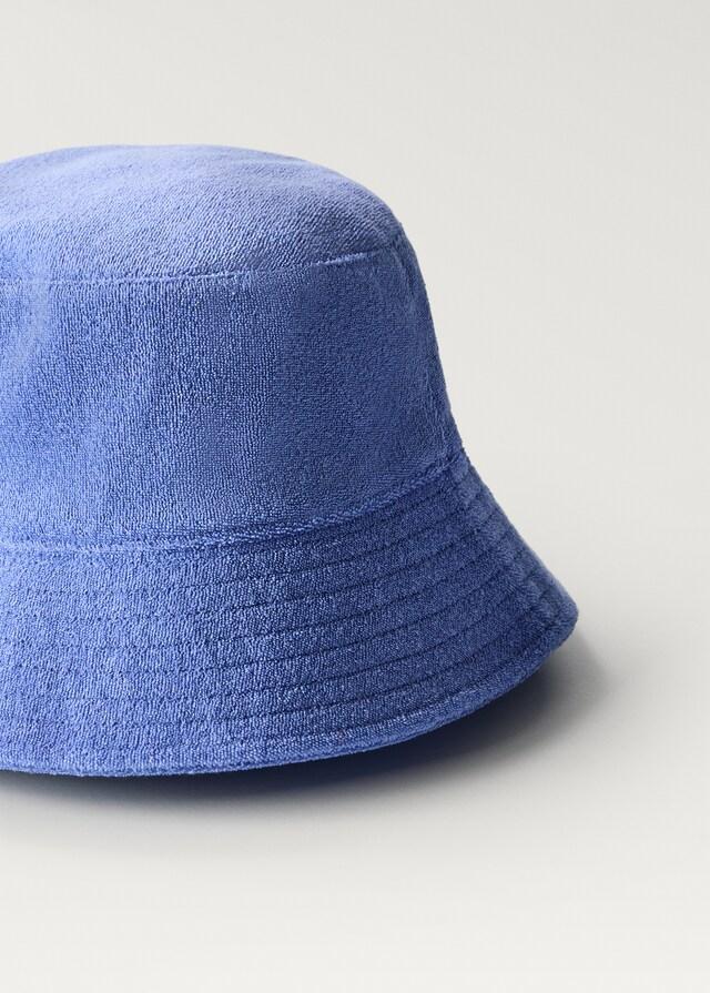 Mango Bucket Hat mit Frottee-Effekt Räumungsverkauf