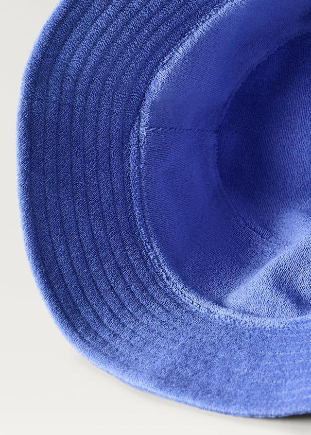 Mango Bucket Hat mit Frottee-Effekt Räumungsverkauf