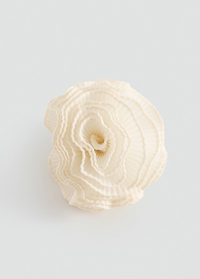 Mango Haarspange Blume Textur Neueste Stile