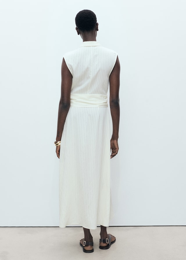 Mango Hemdkleid mit Taillenband zollfrei