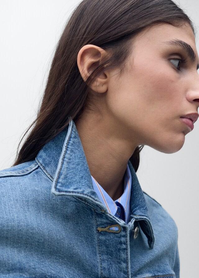 Mango Crop Jeansjacke Angebote
