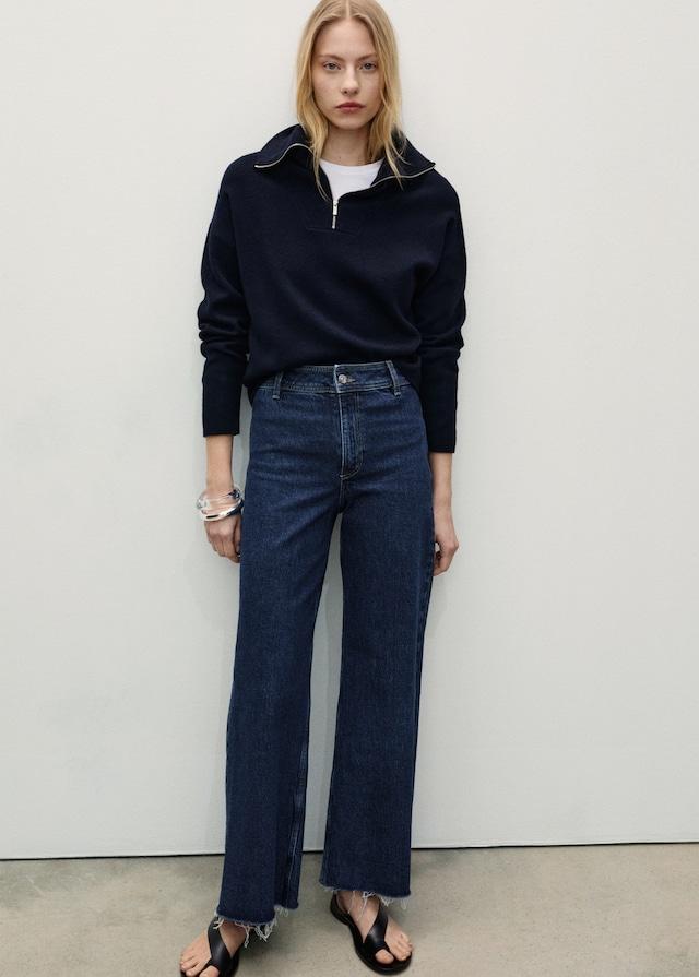 Mango Culotte-Jeans mit hohem Bund Catherin Günstiger Verkauf