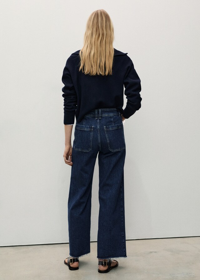Mango Culotte-Jeans mit hohem Bund Catherin Günstiger Verkauf