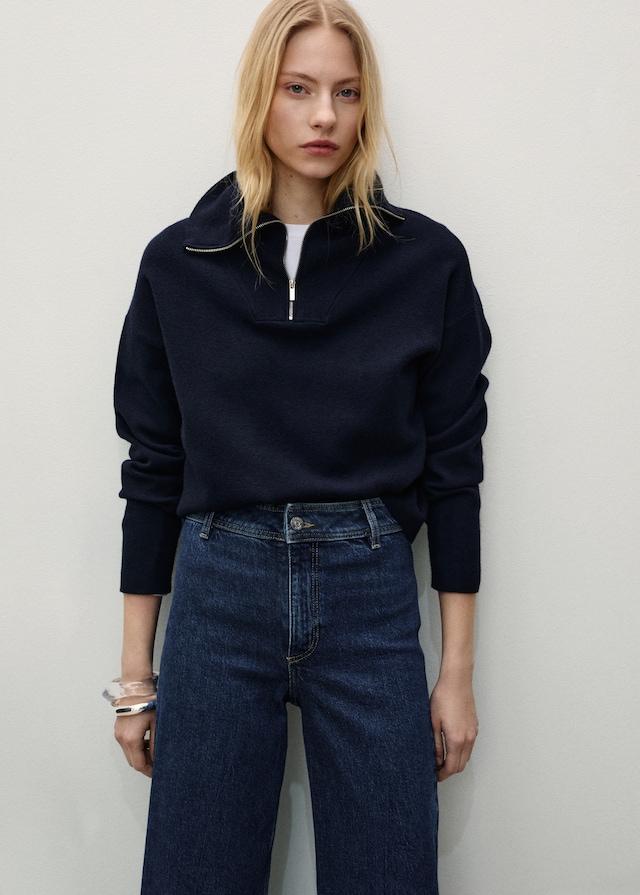 Mango Culotte-Jeans mit hohem Bund Catherin Günstiger Verkauf