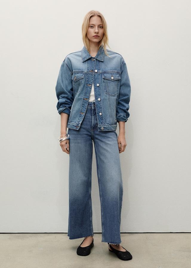 Mango Culotte-Jeans mit hohem Bund Catherin Meist gekauft