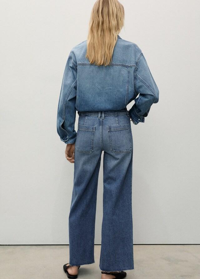 Mango Culotte-Jeans mit hohem Bund Catherin Meist gekauft