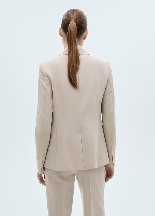 Mango Taillierter Anzugblazer Online Shopping