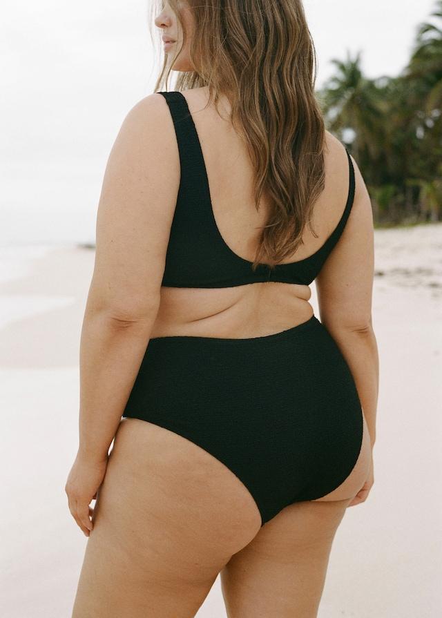 Mango Bikini-Top mit Frottee-Effekt Bis zu 60% Rabatt