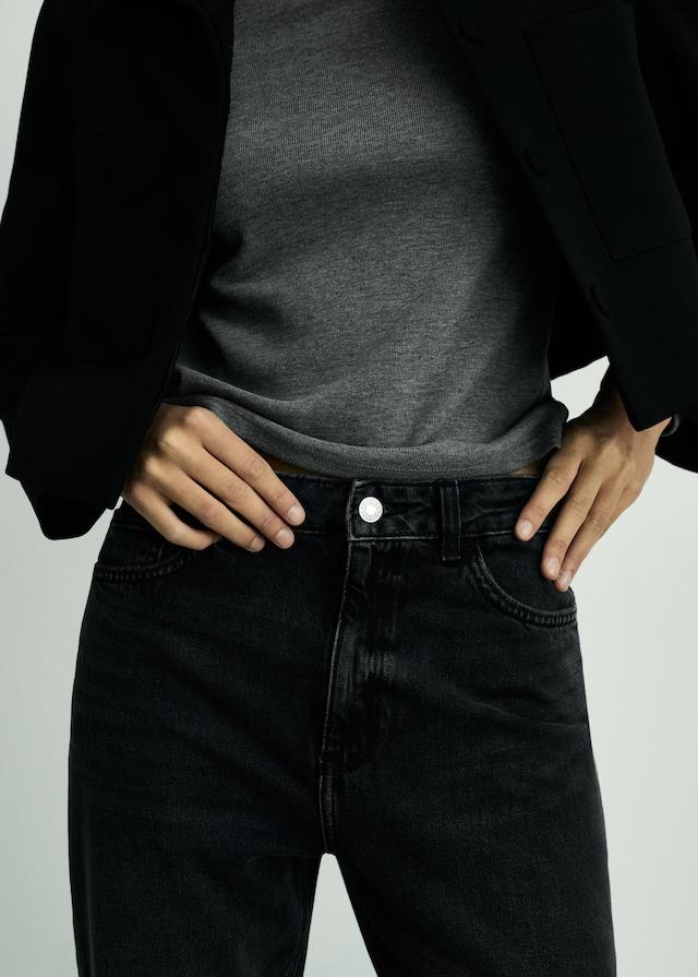 Mango Mom-Jeans mit hohem Bund Mom2000 Bis zu 55% Rabatt