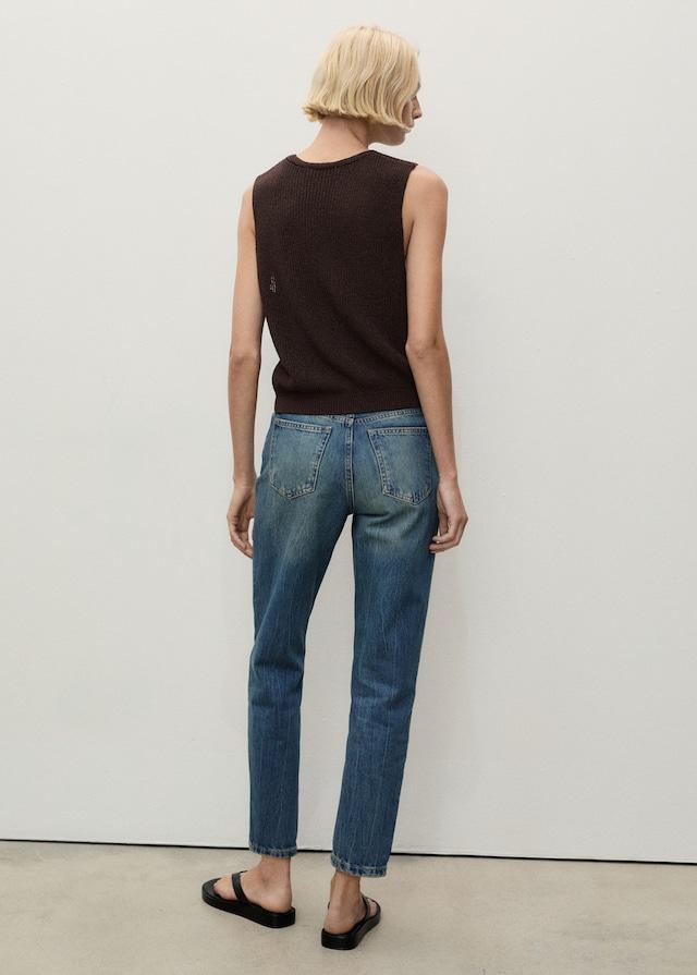 Mango Mom-Jeans mit hohem Bund Mom2000 Black Friday Preise
