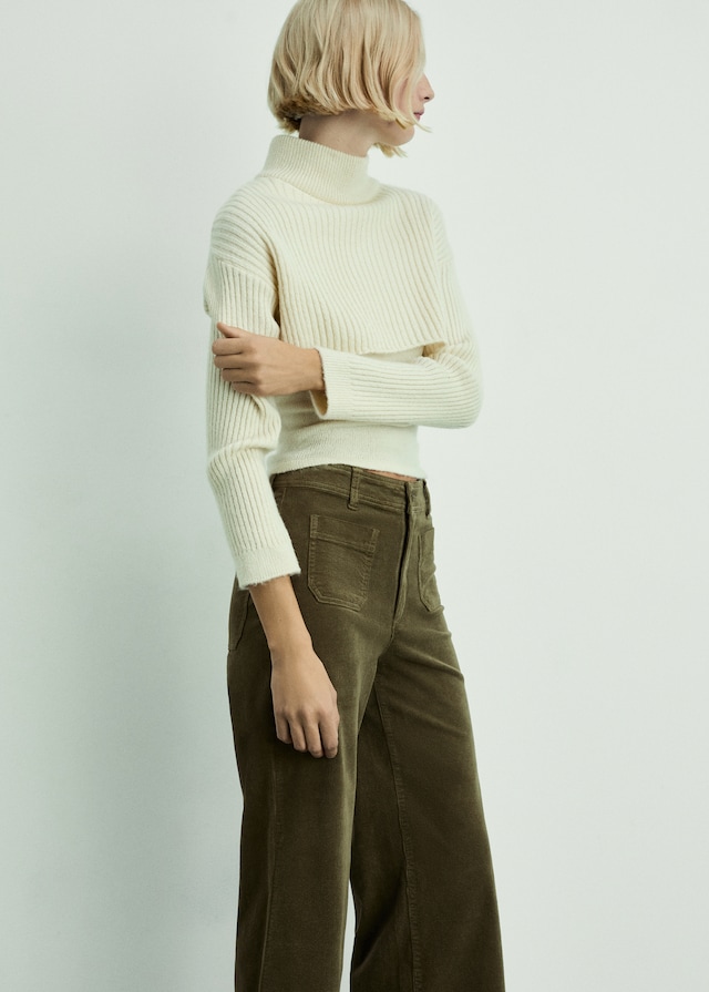 Mango Culotte-Cordhose Catherin zollfrei