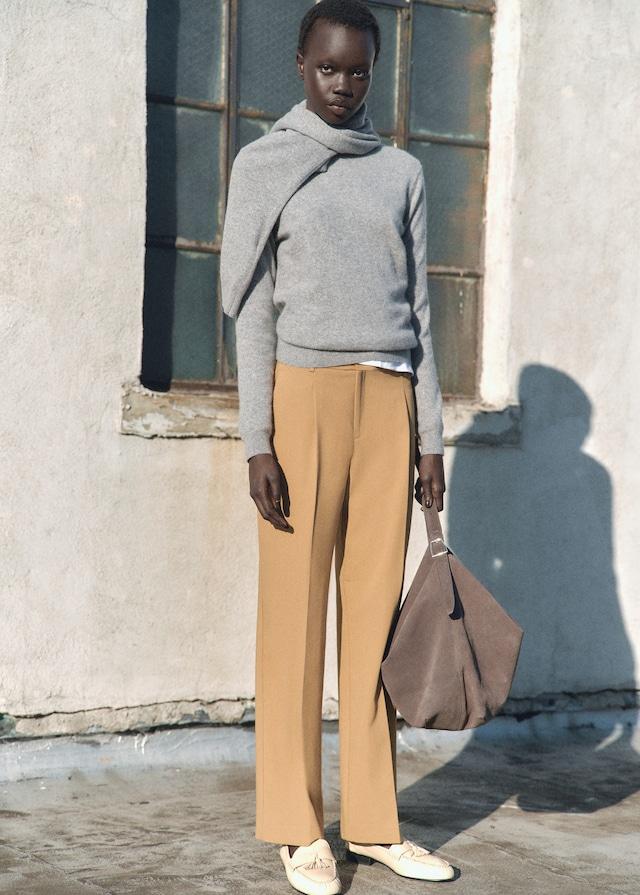 Mango Gerade Bundfaltenhose Hotsell
