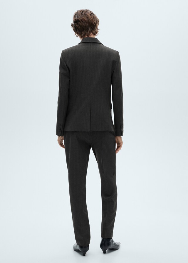 Mango Anzugjacke mit Nadelstreifen Flash Sale