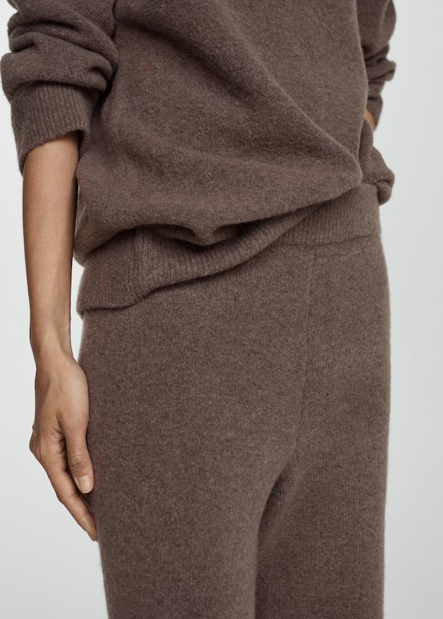 Mango Gerade Strickhose Neueste Stile
