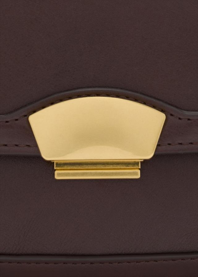 Mango Umhängetasche mit Metallverschluss Zeitbegrenzte Promotion