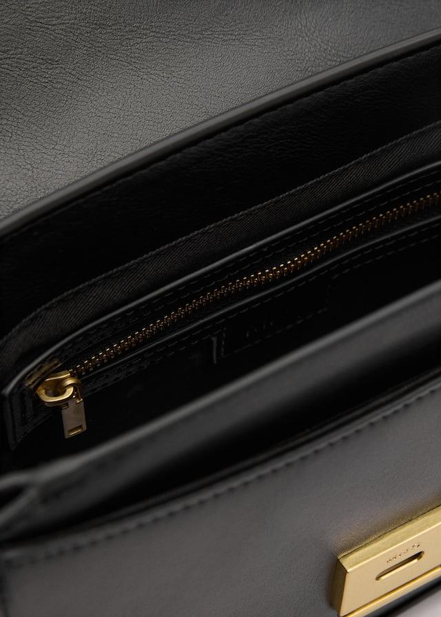 Mango Umhängetasche mit Metallverschluss Bis zu 60% Rabatt