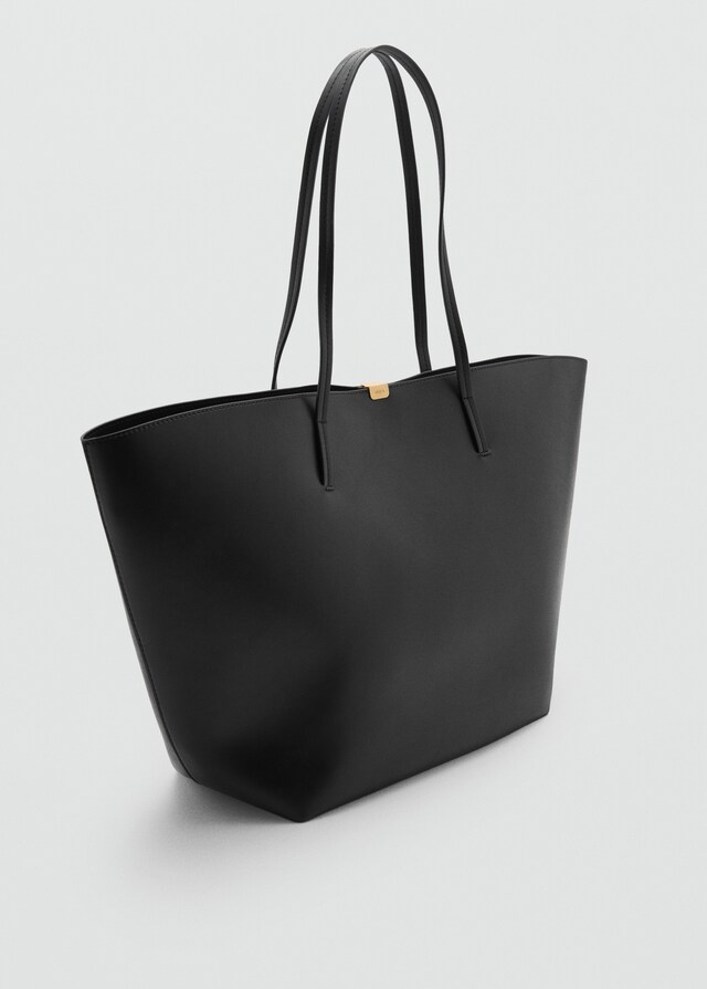 Mango Shopper-Tasche mit Metalldetails Bis zu 65% Rabatt