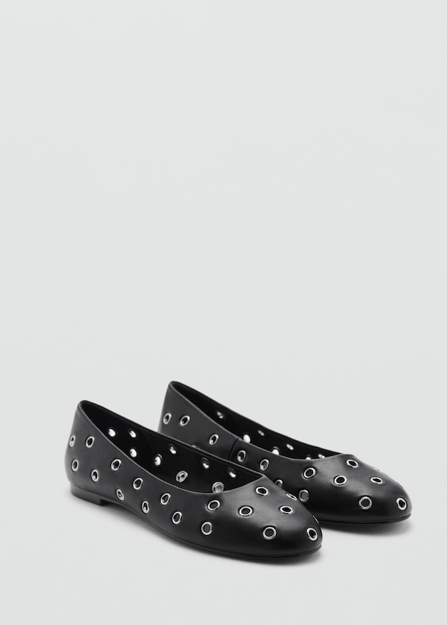 Mango Gestanzte Ballerina Super Rabatt