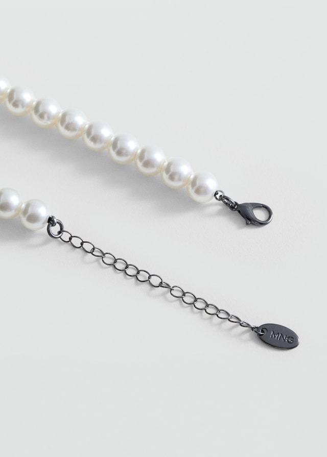 Mango Kette mit verschiedenen Perlen Clearance-Verkauf