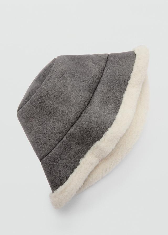 Mango Fischerhut aus Kunstshearling Angebote