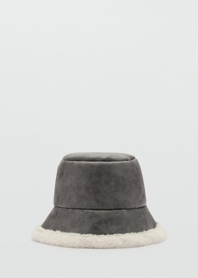 Mango Fischerhut aus Kunstshearling Angebote