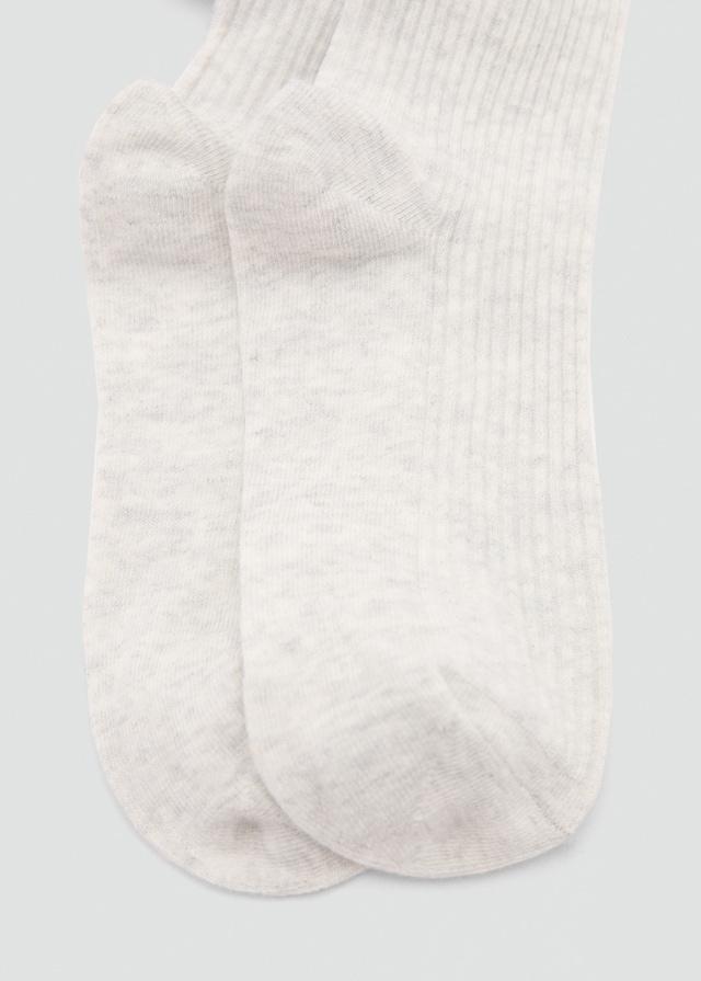 Mango Strumpfhose mit Rippmuster Kostenloser Versand