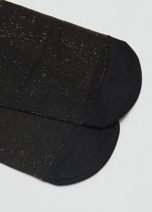 Mango Strumpfhose mit Lurex-Detail Limitierter Zeitrabatt