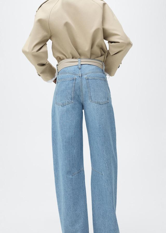 Mango Balloon-Jeans mit hoher Bundhöhe Neueste Mode
