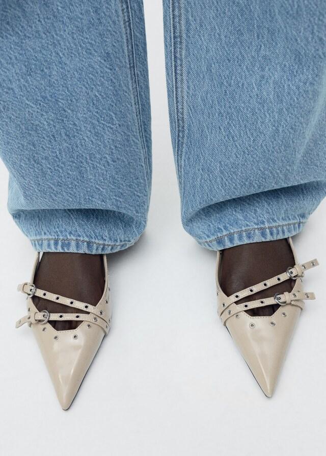 Mango Balloon-Jeans mit hoher Bundhöhe Neueste Mode