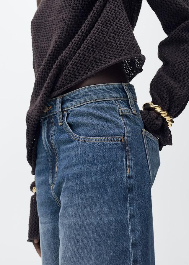 Mango Balloon-Jeans mit hoher Bundhöhe Online Outlet