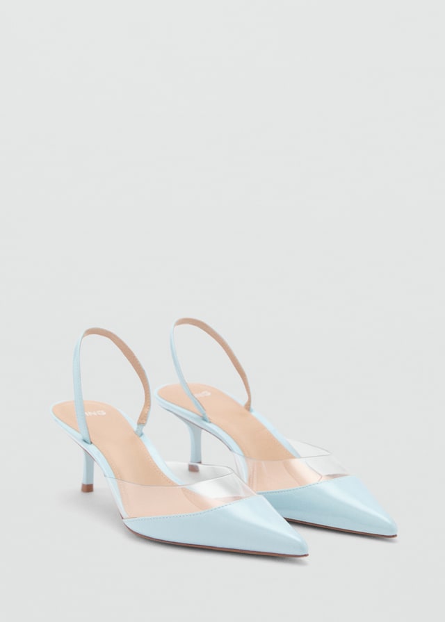 Mango Pumps mit Vinyl-Einsatz JETZT KAUFEN