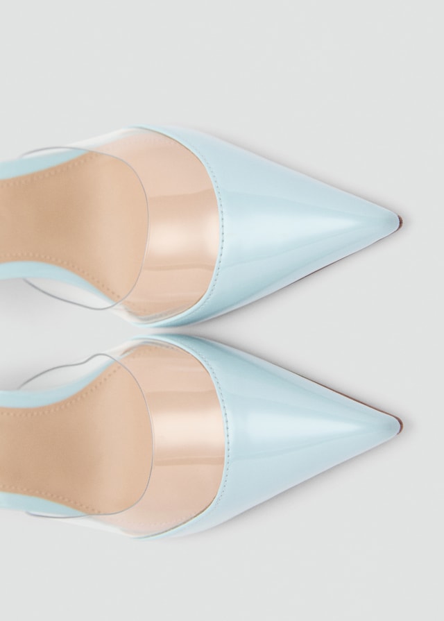Mango Pumps mit Vinyl-Einsatz JETZT KAUFEN