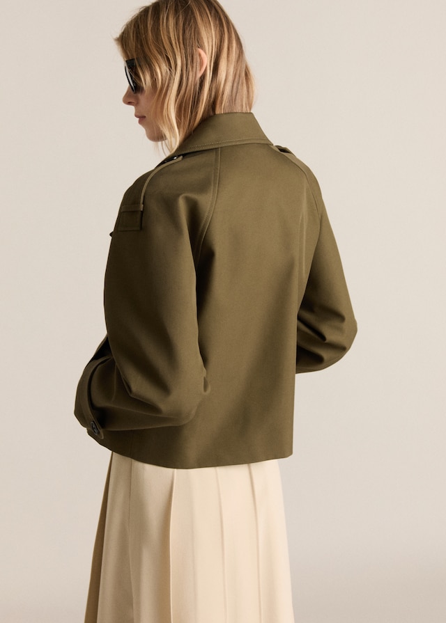 Mango Zweireihige Jacke mit Reverskragen Outlet