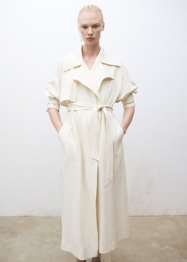 Mango Oversized-Trenchcoat mit Reverskragen Angebote