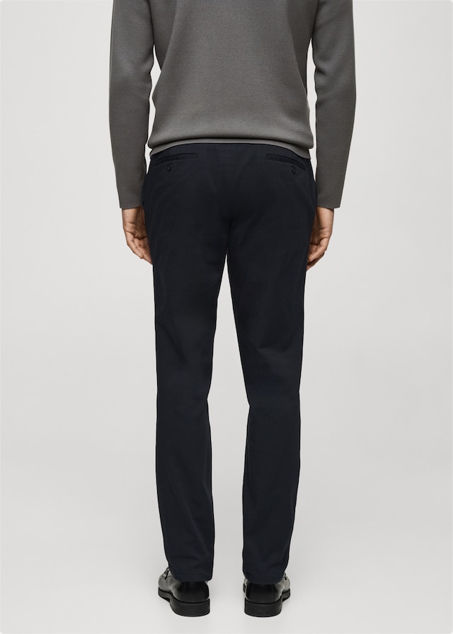 Mango Slim-Fit-Chinohose Barna aus Serge Großer Ausverkauf