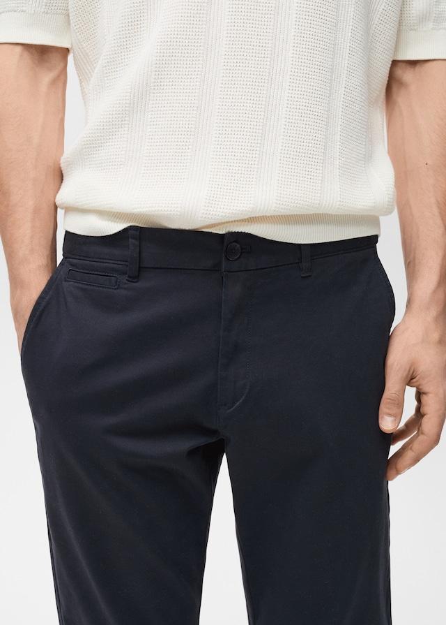 Mango Tapered-Chinohose Prato in Cropped-Länge Begrenztes Angebot
