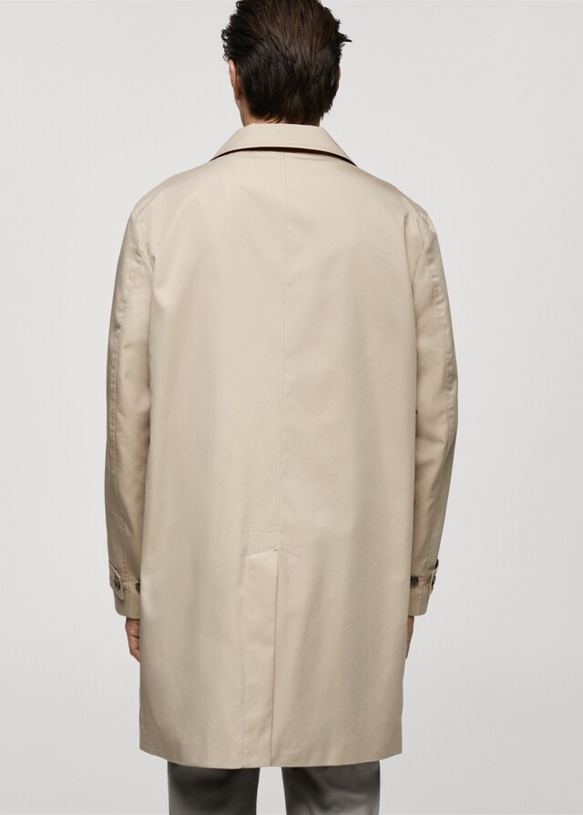 Mango Klassischer wasserabweisender Trenchcoat Große Rabatte