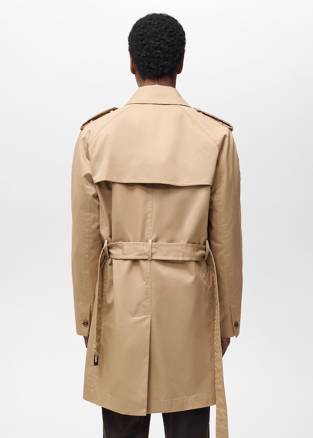 Mango Wasserabweisender Trenchcoat mit Gürtel Neuheiten