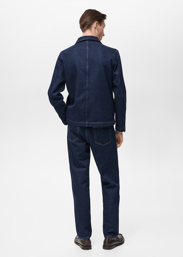 Mango Regular-Fit-Overshirt aus Jeans Sonderangebote