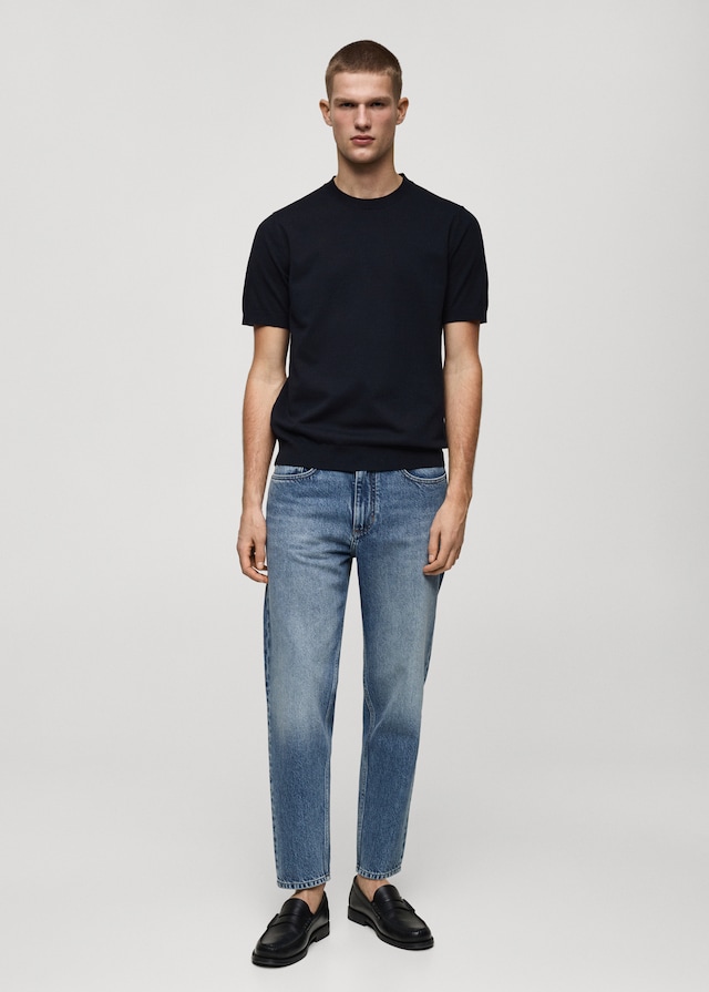 Mango Jeans cropped tapered fit Letzte 2 Tage