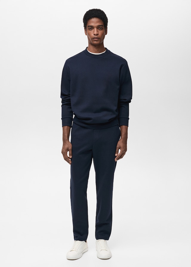 Mango Regular-Fit-Sweatshirt aus Baumwolle Letzter Tag