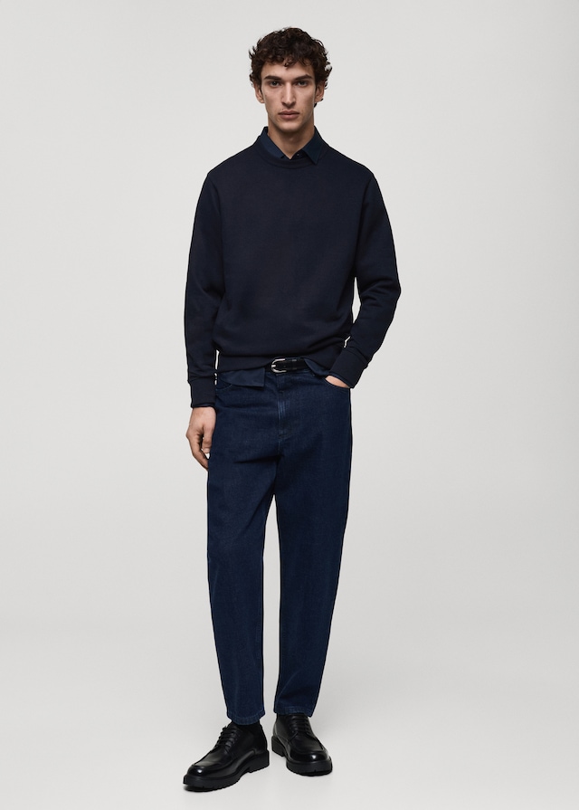 Mango Regular-Fit-Sweatshirt aus Baumwolle Nur für heute