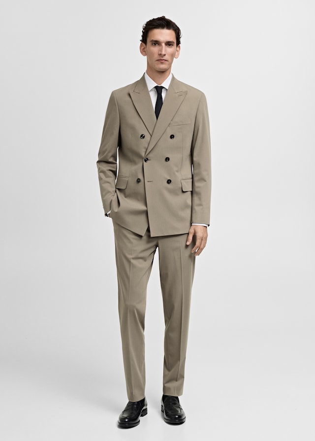 Mango Zweireihiges Slim-Fit-Sakko Mónaco 50% Rabatt mit kostenlosem Versand