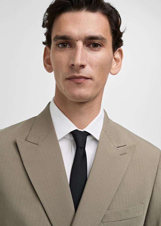 Mango Zweireihiges Slim-Fit-Sakko Mónaco 50% Rabatt mit kostenlosem Versand