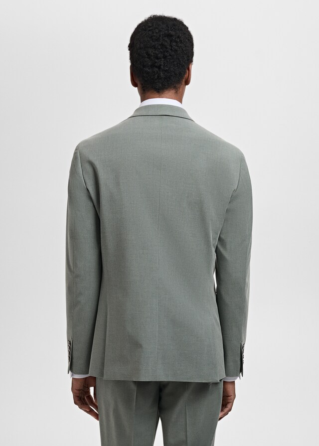 Mango Super Slim Fit-Anzugsakko aus Stretchgewebe Kostenloser Versand international