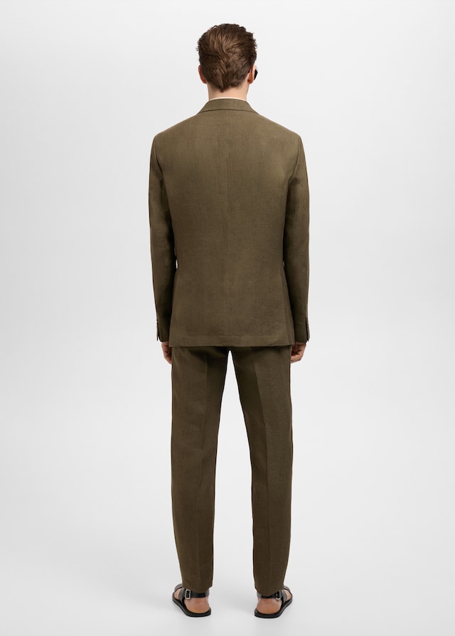 Mango Slim-Fit-Sakko Amalfi aus 100 % Leinen Fabrikladen